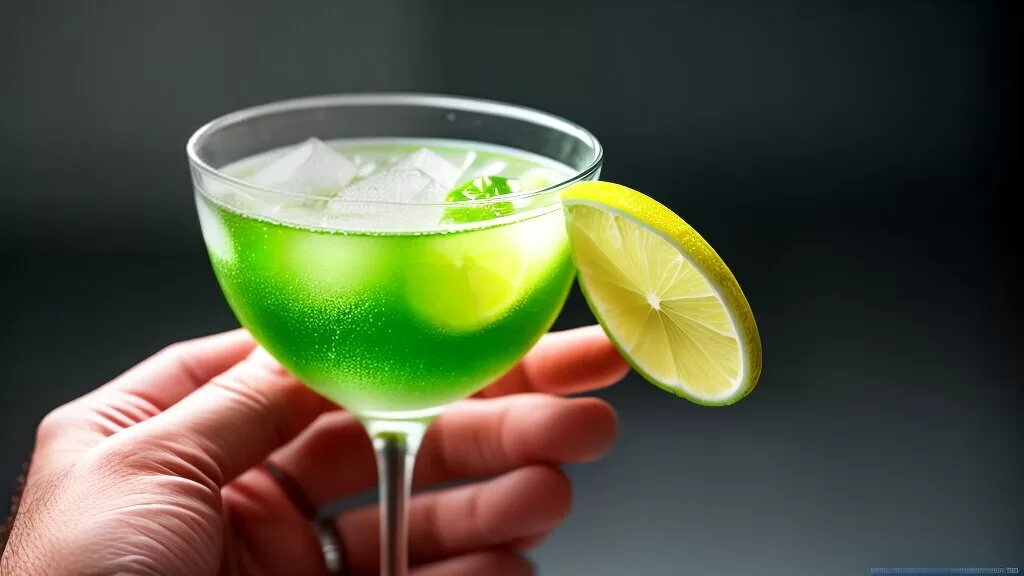 Caipiroska de limão Caipiroska de limão