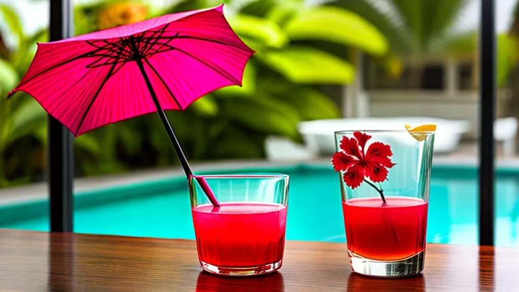 Coquetéis Criativos com Hibisco