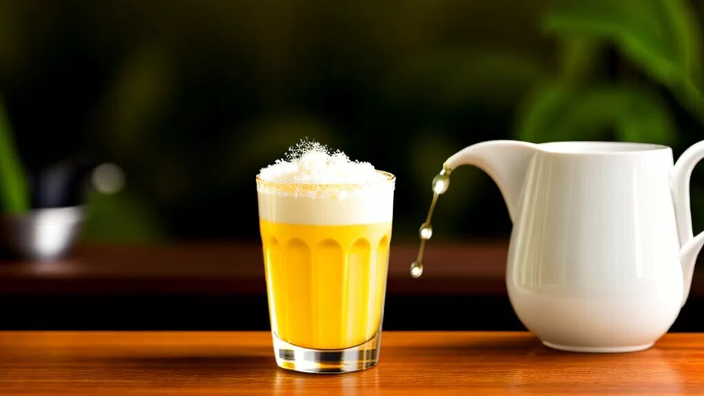 Coquetel de Maracujá com Leite Condensado