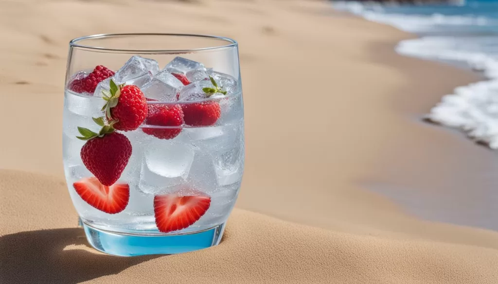 Gin Tônica de Frutas Vermelhas