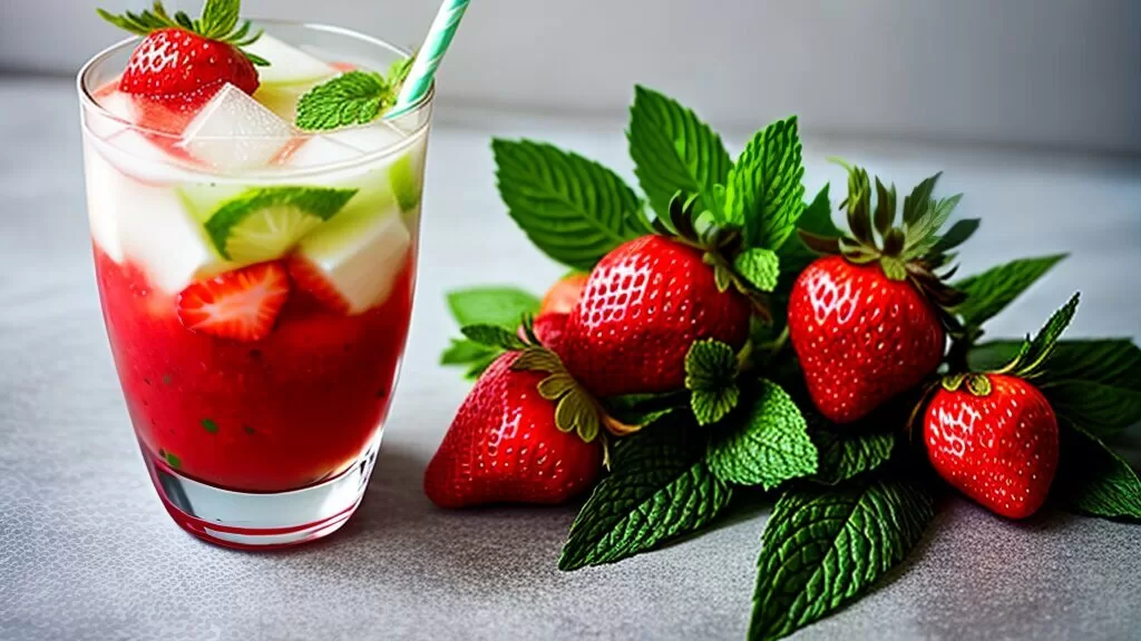 Mojito Clássico com Morango