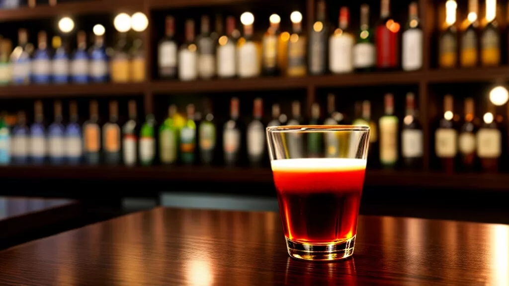 Rabo de Galo em um copo