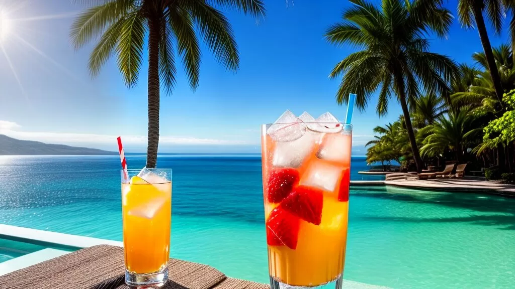 bebida refrescante com Smirnoff