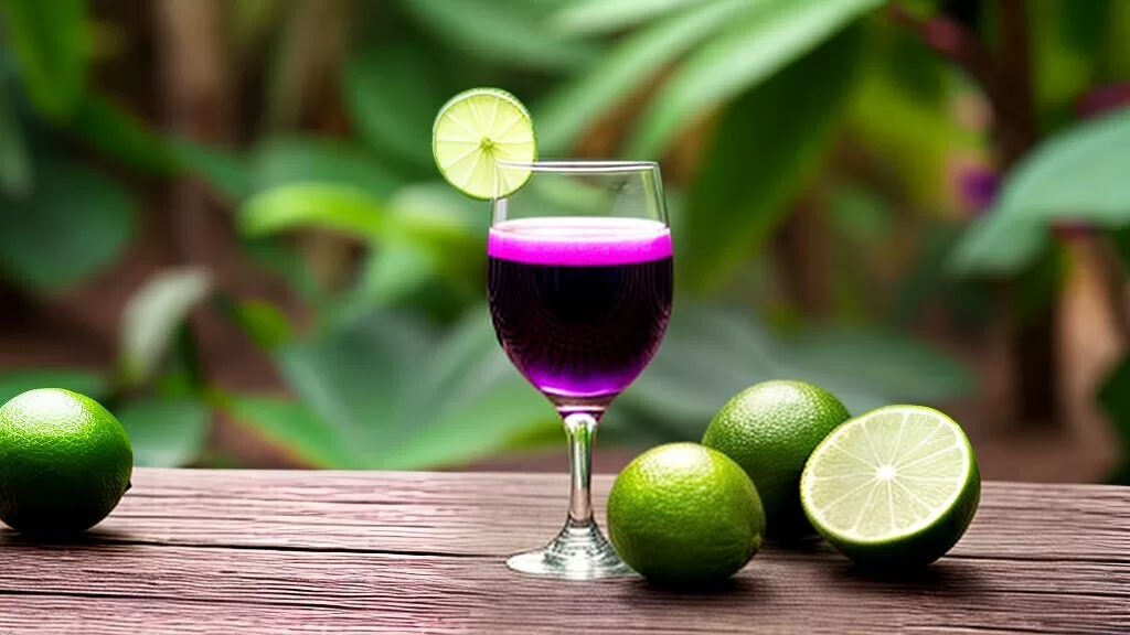 caipirinha de açaí