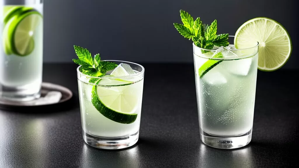 clássico drink gim-tônica