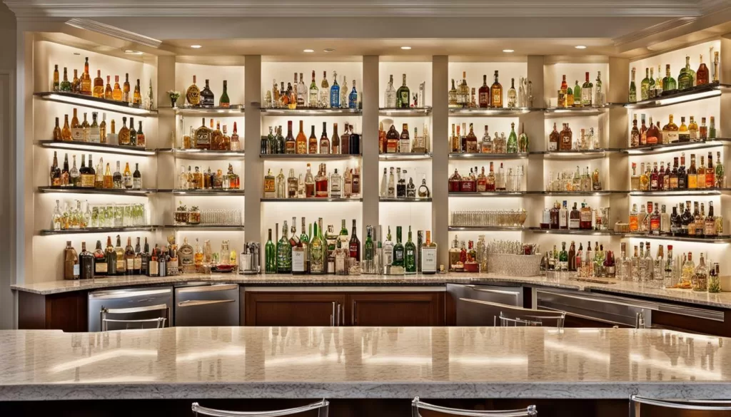 como organizar um bar em casa