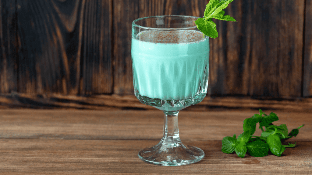 Receita de Grasshopper Clássico 2 drink Grasshopper Classico cremoso