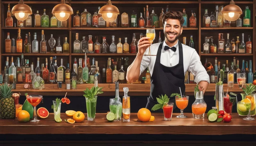 oportunidades de empreendedorismo como barman