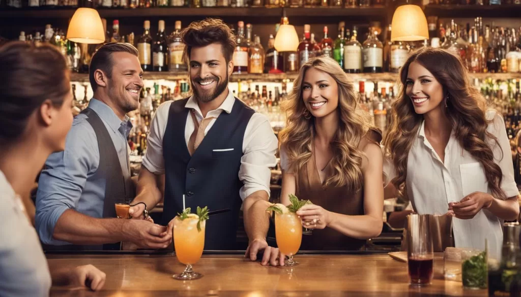 renda extra como barman