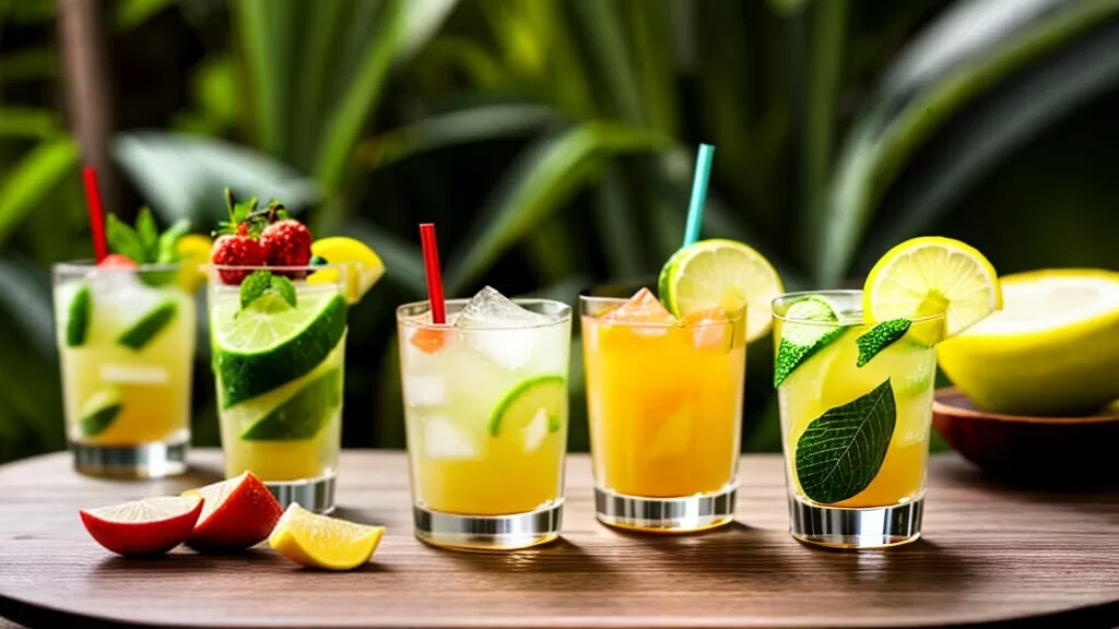 variações da caipirinha de graviola