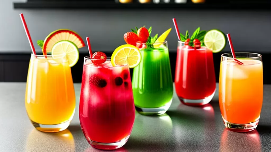 variações do Singapore Sling