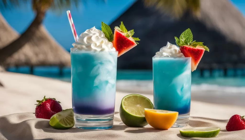 bebida congelada sem álcool