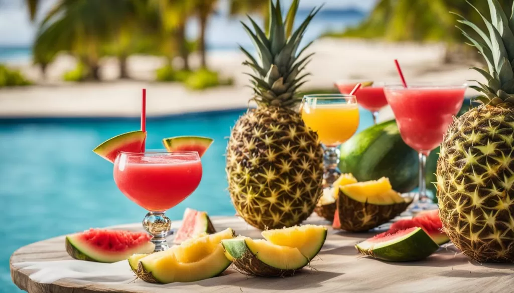 inovações em drinks com água de côco