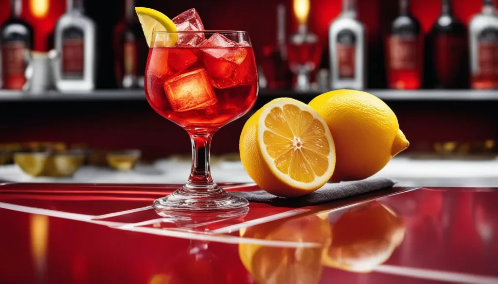 Campari gelado