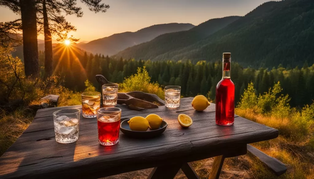 acampamento refrescante