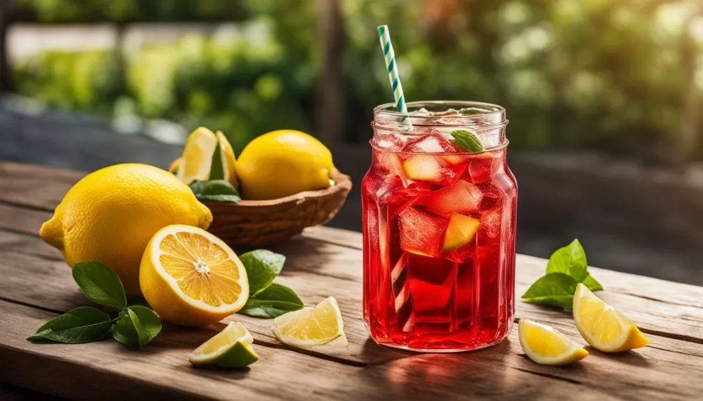 bebida de verão