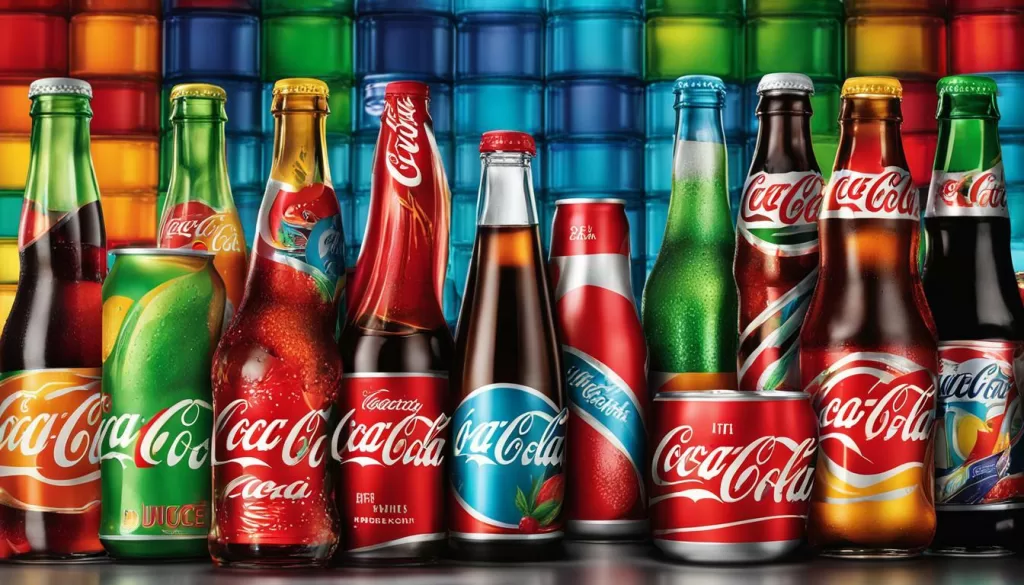 combinação de bebidas com coca cola