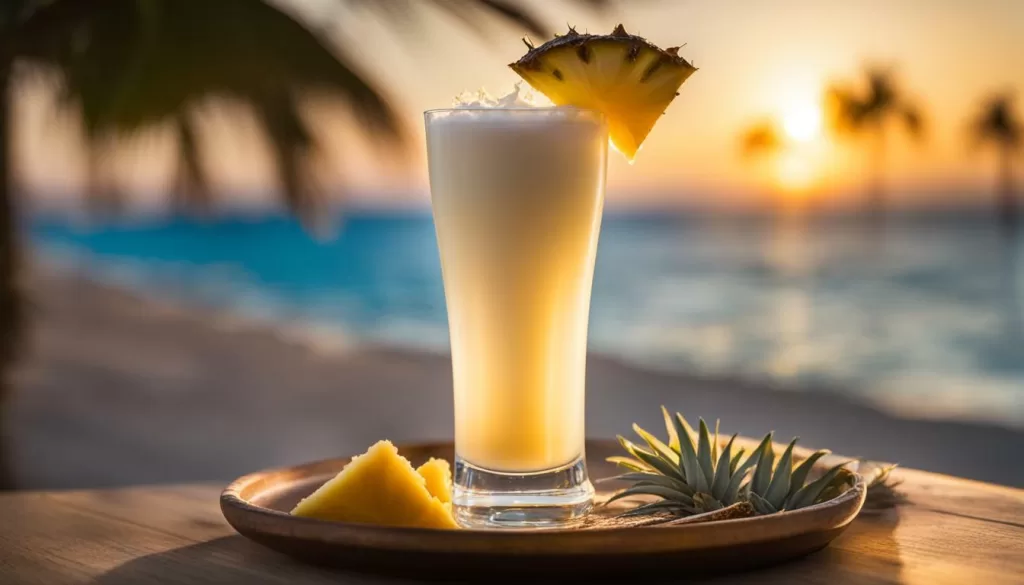 receita de piña colada