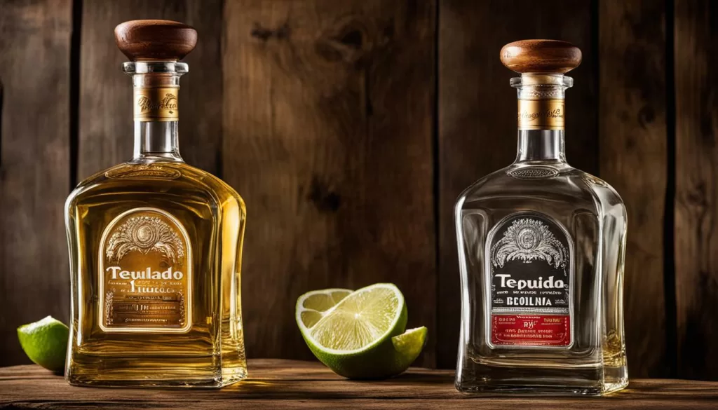 tequila reposado e tequila branca