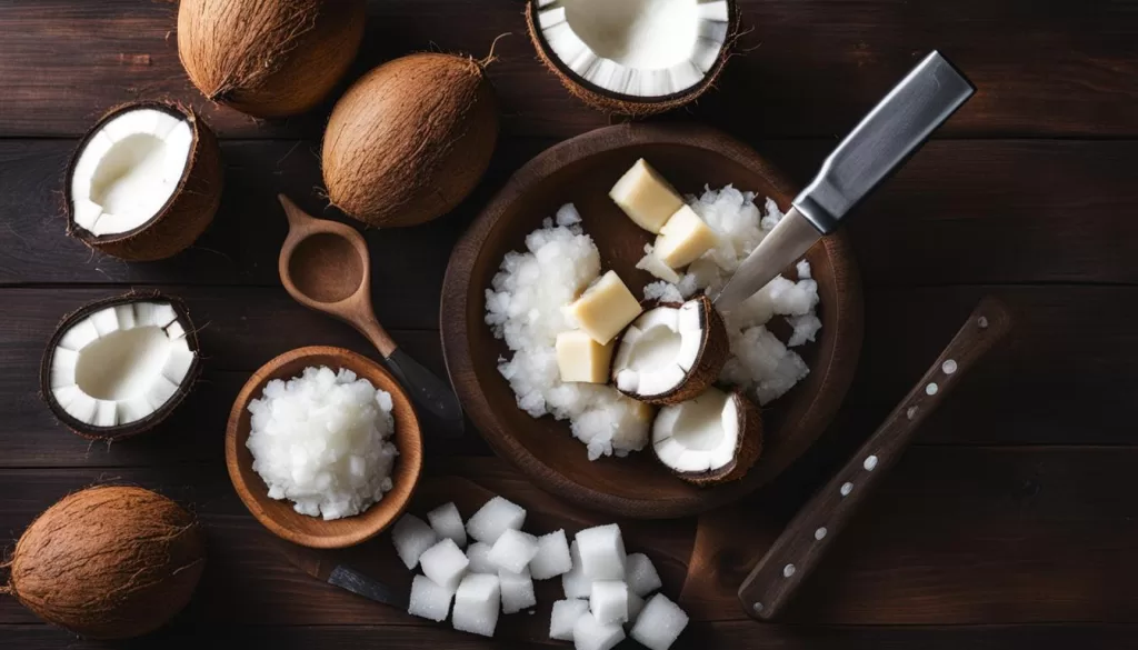 ingredientes para batida de coco