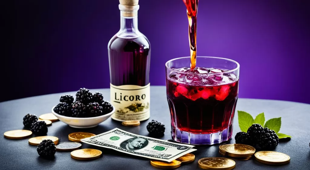 Renda Extra com Licor de Amora